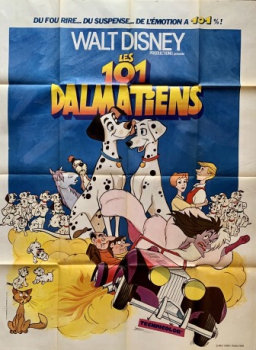 poster Les 101 dalmatiens&nbsp;&nbsp;(1961)
