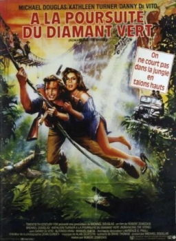 poster À la poursuite du diamant vert&nbsp;&nbsp;(1984)