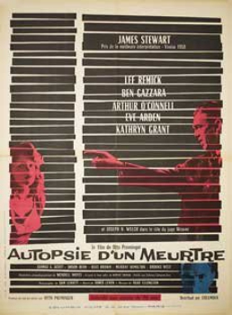 poster Autopsie d'un meurtre&nbsp;&nbsp;(1959)