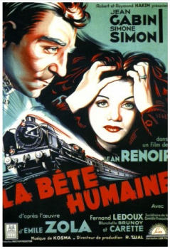 poster La bête humaine&nbsp;&nbsp;(1938)