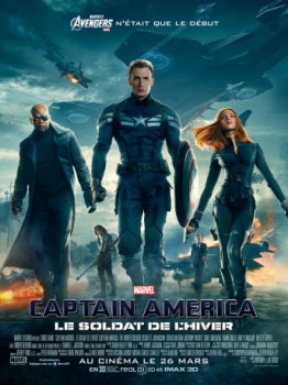 poster Captain America: Le soldat de l'hiver&nbsp;&nbsp;(2014)