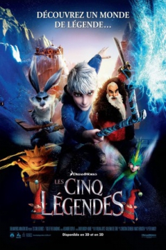 poster Les Cinq Légendes&nbsp;&nbsp;(2012)