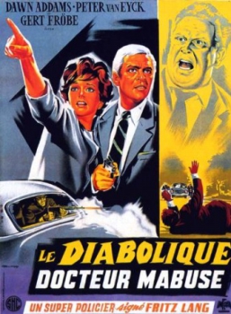 poster Le diabolique docteur Mabuse&nbsp;&nbsp;(1960)