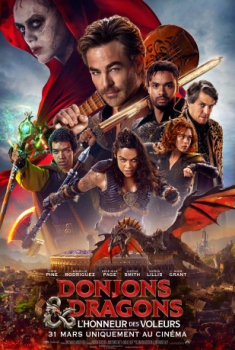 poster Donjons & Dragons : L'Honneur des voleurs&nbsp;&nbsp;(2023)