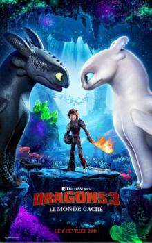 poster Dragons 3 : Le monde caché&nbsp;&nbsp;(2019)