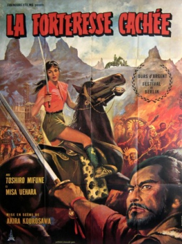 poster La forteresse cachée&nbsp;&nbsp;(1958)
