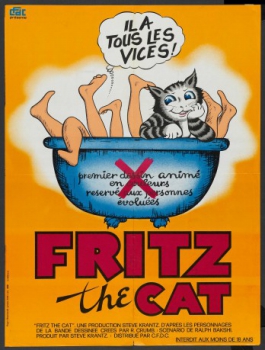 poster Fritz le chat&nbsp;&nbsp;(1972)