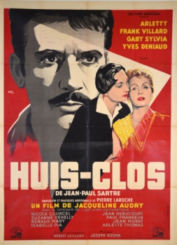 poster Huis-clos&nbsp;&nbsp;(1954)