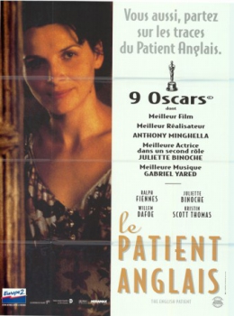 poster Le patient anglais&nbsp;&nbsp;(1996)