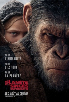poster La Planète des singes : Suprématie&nbsp;&nbsp;(2017)