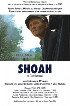 poster Shoah partie 1&nbsp;&nbsp;(1985)