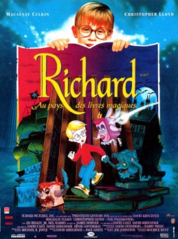 poster Richard au pays des livres magiques&nbsp;&nbsp;(1994)