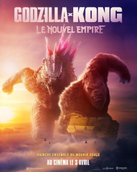 poster Godzilla x Kong : Le Nouvel Empire&nbsp;&nbsp;(2024)